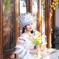 แต่งชุดจีนที่เมือง zhujiajiao ชานเมืองเซี่ยงไฮ้