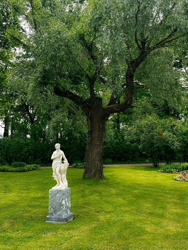 Pushkin - wonderful suburb of Saint Petersburg