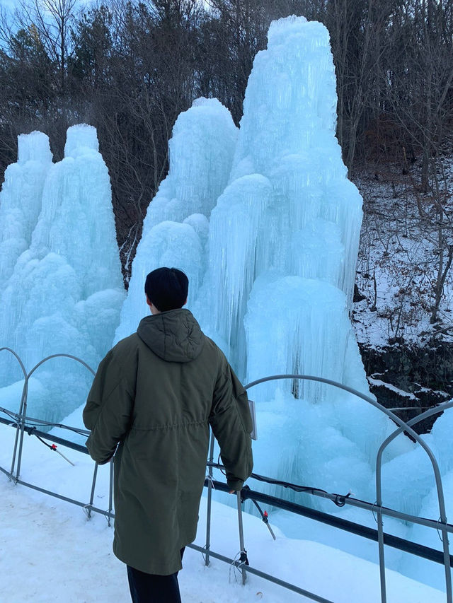 얼음분수
