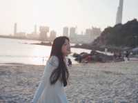  🏖️💕 情侶們，來洪聖爺泳灘享受浪漫的海邊時光吧！