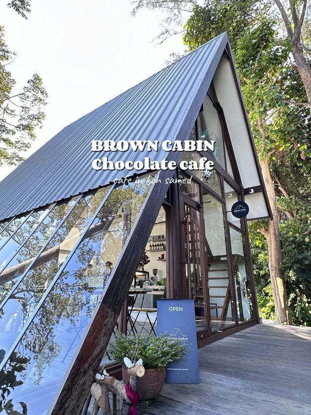 Brown Cabin Chocolate Cafe : คาเฟ่ชิคๆ เกาะเสม็ด