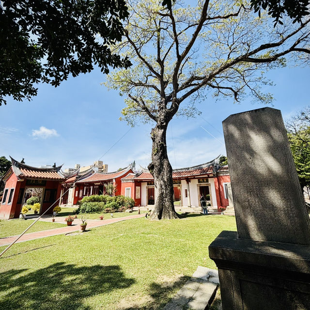 台南 孔廟🏛️古色古香的建築，感受歷史的氛圍！