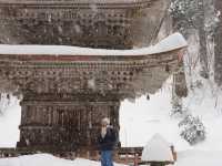 日本東北❄️踏雪尋覓羽黑山五重塔