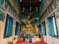 泰國曼谷市中心湄南河畔歷史古跡遺址寺廟景點：Wat Phumarin Ratchapaksi，百年歷史古跡遺址，適合打卡拍照📸祈福冥想