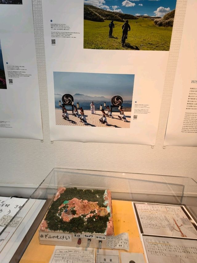 上唔到火山口可以行阿蘇火山博物館