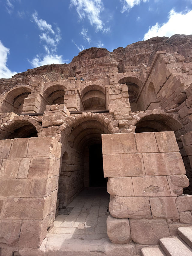 The Royal tombs at Petra 