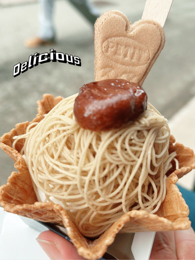 【飛騨高山⛰️古い町並】新食感モンブラン🌰を無添加コスメショップ