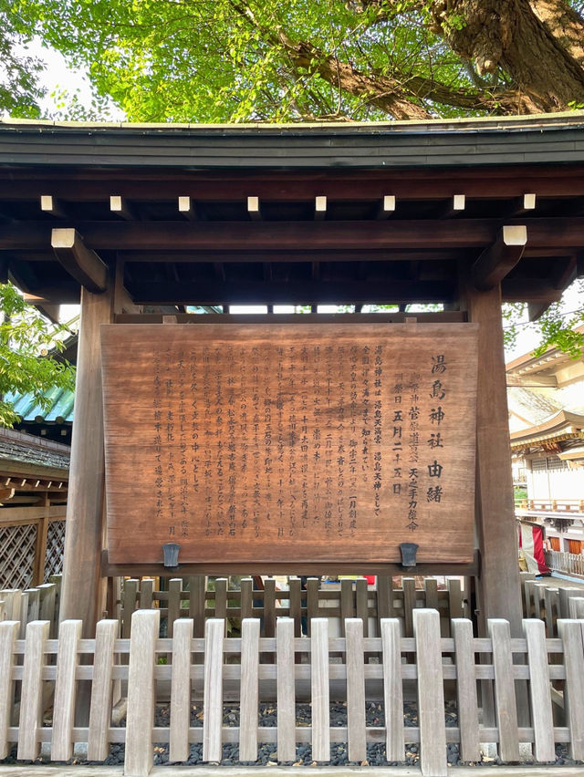 合格祈願の神社として有名⛩️湯島天満宮