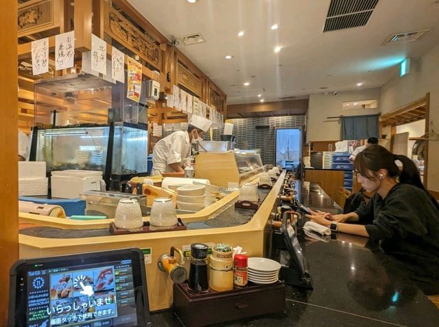 【東京】まぐろ人で美味しいお寿司をいただく