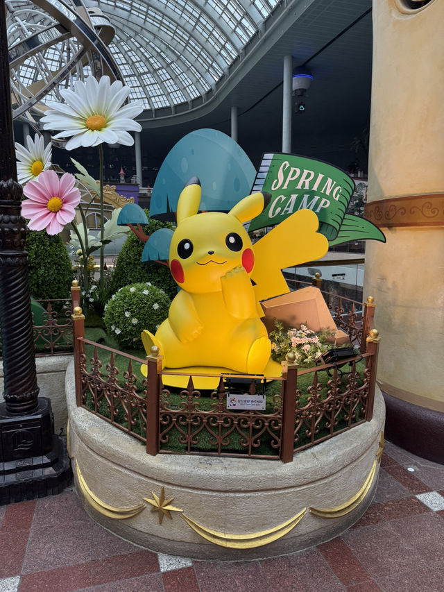 【韓国🇰🇷】ポケモンの気球に乗れる！ロッテワールド🌏