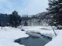 【四月合掌村】 春雪未融的童話世界 ❄️🏔