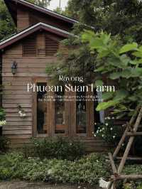 Phuean Suan Farm 👨🏻‍🌾🧺🧸🌷🪵🌼
