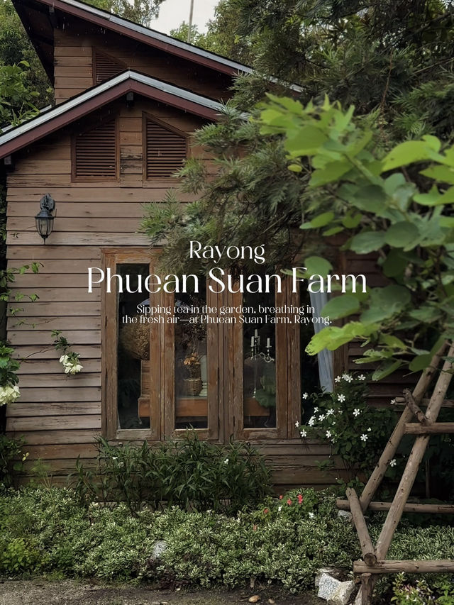 Phuean Suan Farm 👨🏻‍🌾🧺🧸🌷🪵🌼