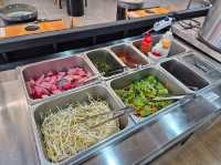 국물에 끓여먹는 물닭갈비 맛집