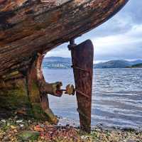 Ghostly Beauty at Caol Beach Shipwreck