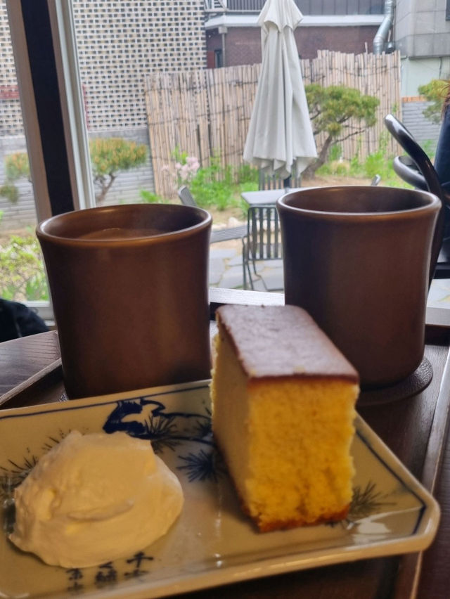 🩷⚓️용산 분위기 좋은 카페 야외정원 일본 감성 적산가옥 깃테