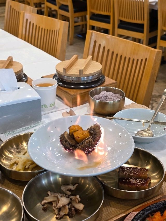 밤송이 불쇼!
