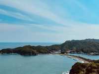 【空と海に漕ぎ出す🌈南海展望広場の“絶景ブランコ”】