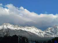 Snow mountain trip
