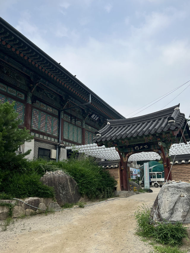 조용한 사찰 풍경