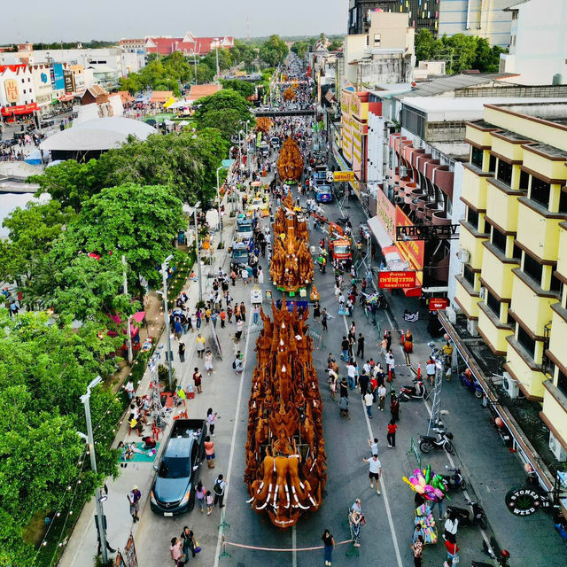 งานแห่เทียนโคราช ศาสตร์ศิลป์ถิ่นย่าโม ประจำปี 2568
