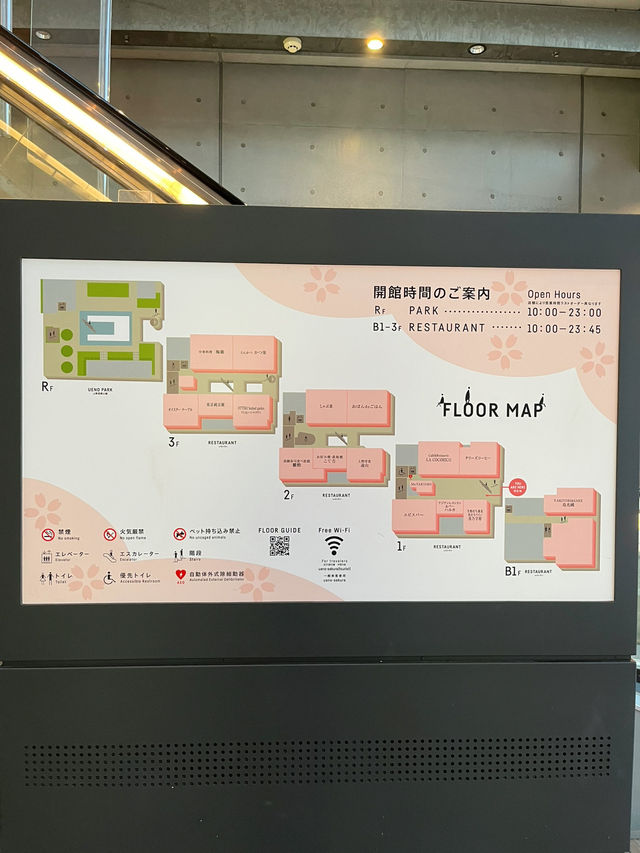 🌸【上野】さくらテラス｜公園直結のマルチなグルメスポット🍴✨