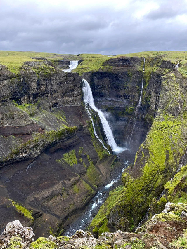 【Háifoss｜冰島瀑布的壯麗與靜謐