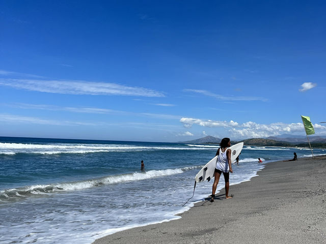 A weekend surfing spot tucked in this sleepy town of Liwliwa