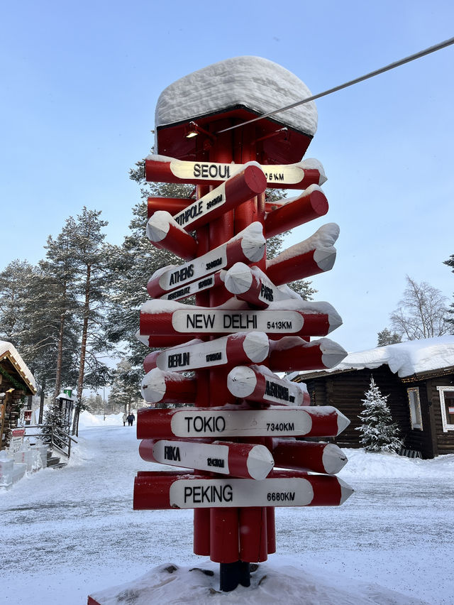 SANTA CLAUS VILLAGE — MAGICAL MORNING VIEW IN WINTER ❄️🌅🎅