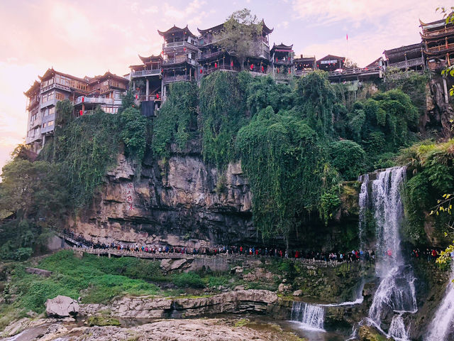 Walking Through Ancient Magic at Furong Town 🌃✨ Walking Through Ancient Magic at Furong Town 🌃✨