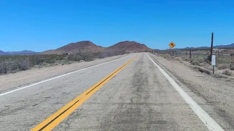 Route 66 Centennial Drive in America — traveler post in Kingman