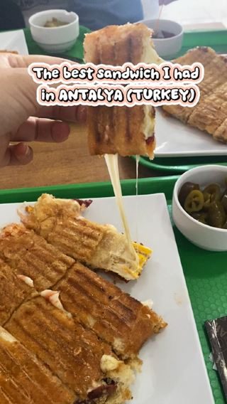 The best sandwich I had in Turkey
