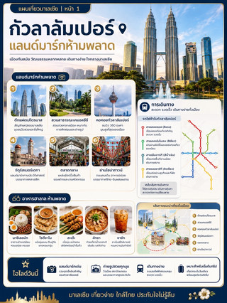 Rencana Wisata Malaysia | Kuala Lumpur dalam 3 Halaman: Jelajahi Semua, Kulineran Enak, & Belanja Sepuasnya!