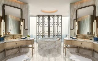 🇨🇳 Debuting in February 2025 💡 The St. Regis Shenzhen Qianhai 🔑 Designed by top Asian designer André Fu × Overlooking the "Shenzhen Eye" Ferris wheel and the sunset over Qianhai Bay 🌅