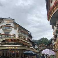 Megeve  authentic village in France