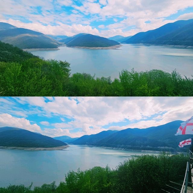 Ananuri & the Azure Reservoir 🏰🏞