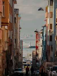 The colorful houses of Istanbul