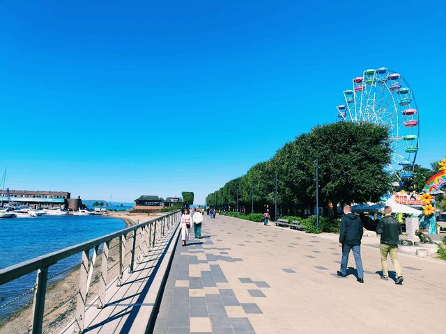 Спортивная набережная во Владивостоке Спортивная набережная во Владивостоке