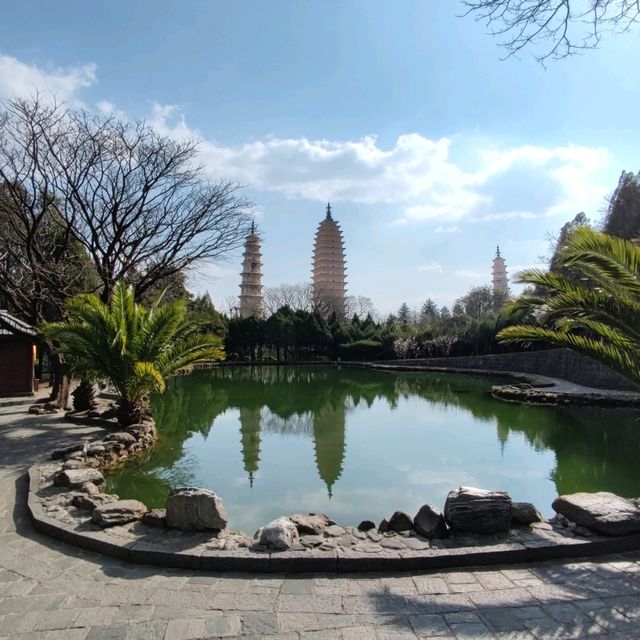 The Three Pagodas of Dali