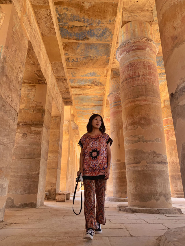 【Travel around the 🌍 world】Egypt 🇪🇬 Luxor. Karnak Temple portrait photography.