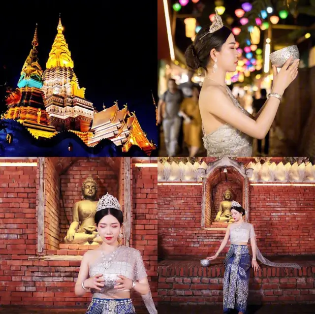 Yunnan Xishuangbanna Starlight Night Market Thai girl photo