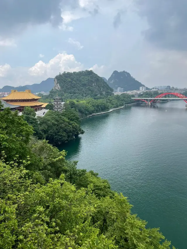 Panlong Mountain Park, Wen Hui Bridge, Deng Gao Platform