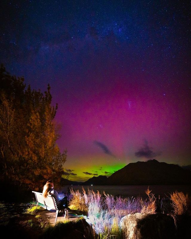 😍 Our first time with Aurora in New Zealand 💫