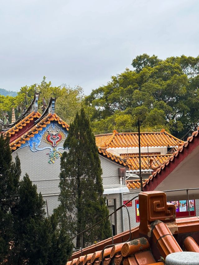 深圳帶娃登山徒步📍鳳凰山祈福實況|||早上出門是潮濕的陰天