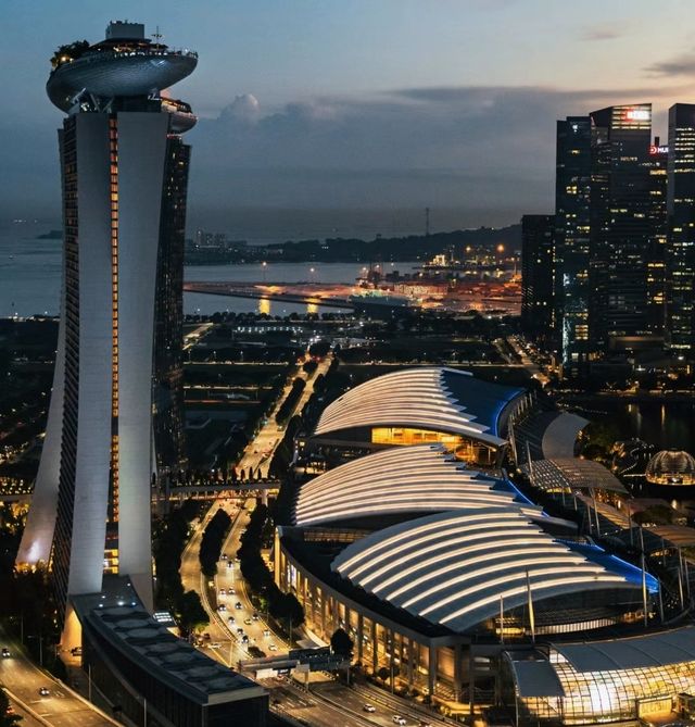 入住新加坡號稱世界造價最高的金沙酒店