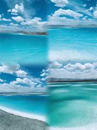 大柴旦翡翠湖|鹽湖群中的多彩翡翠