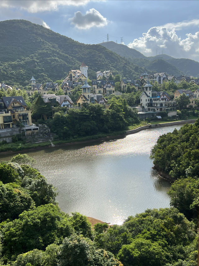 假裝度假在歐洲 ｜ 深圳東部華僑城小火車