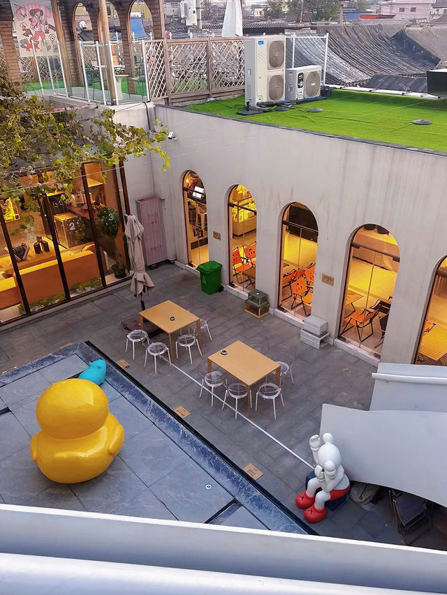 北京!!前門大街步行到前門的設計感酒店