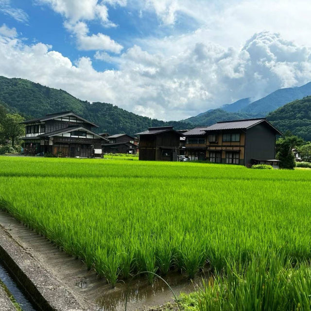 【岐阜/白川郷】世界遺産の合掌造り、夏場も良い！