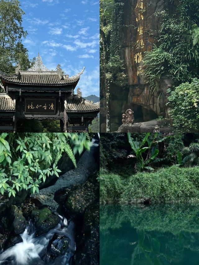 9月峨眉山2天1夜懶人遊攻略